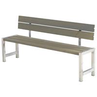 Plus Danmark Planken bank vuren geimpregneerd Plankesaet grijsbruin 38 x 176 x 81 cm