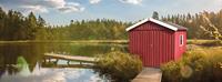 Weka Zweeds tuinhuis Gr.3 240x246 cm Zweeds rood
