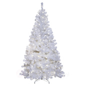 Best Season Weißer LED-Tannenbaum Ottawa für außen 2,1m 260LED