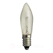 Best Season E10-55V-reservelamp van 3W, 3 st, kaarsvorm