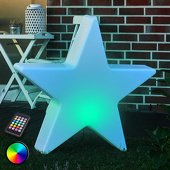 8Seasons Dekorativer LED-Stern Shining Star, 60 cm