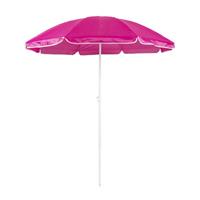 Bellatio Roze strand parasol van nylon