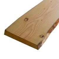 HomingXL Boomschors plank lariks douglas 3,0 x 35,0/45,0 cm (2,50 mtr) bezaagd