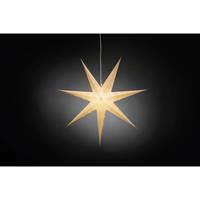 Konstsmide 2990-250 Kerstster Gloeilamp, LED Wit Uitgestanst motief, Schakelaar