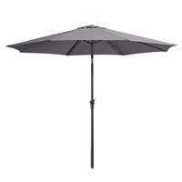 Lesud parasol Dorado - antraciet - Ø300 cm