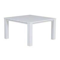 Garden Impressions Cube Lounge dining tafel 120x120xH68 cm mat white