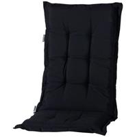 Madison Laag stoelkussen Panama 105x50 cm zwart MONLB223