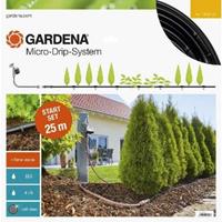 Gardena Micro Drip Start Set M Voor 25 Meter Rijplanten Met Besproeiingscomputer
