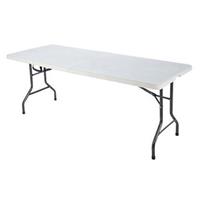 Tuintafel Party HDPE wit 181x75cm