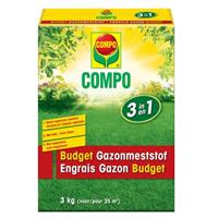 Compo budget gazonmeststof 3-in-1 3kg