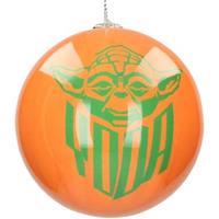 Star Wars Christmas Bauble - Yoda and Logo
