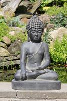 Stone-Lite Zittende Boeddha tuinbeeld