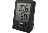 Duux Sense Hygrometer en Thermometer Zwart