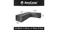 Schutzhülle für L-förmige Lounge-Sets R330xL255x100xH70 cm Schutzhaube Sitzgruppe - Aerocover