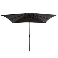 Madison parasols Parasol Rhodos 280x280cm (Zwart)
