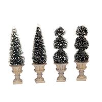 lemax Cone-Shaped and Sculpted Topiaries