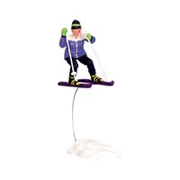 lemax Skiing Girl
