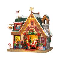 lemax Santa's cabin 
