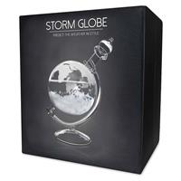 PRE-ORDER Storm Globe - Weervoorspeller - Wereldbol - ⌀20cm - Stijlvol Design - Stormglas