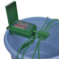 vidaXL Automatisches Bewässerungssystem / Wasser-Sprinkler mit Timer 