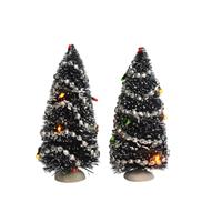 Luville Twee bomen met verlichting 15 cm hoog