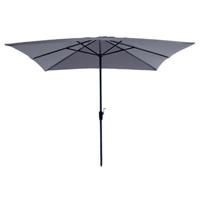 Madison parasols Parasol Rhodos 280x280cm (Grijs)