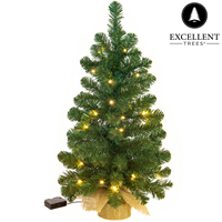 Excellent Trees Kerstboom Verlicht  Jarbo Green 90 cm - 80 LED