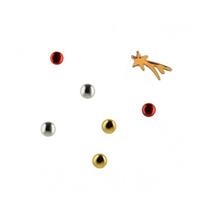 Alessi BARK for Christmas Kerstboom magneten, 6 stuks en 1 ster