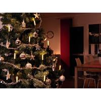 Konstsmide 1068-020 Kerstboomverlichting Binnen werkt op het lichtnet Aantal lampen 10 LED Warmwit Verlichte lengte: 6.75 m