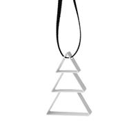 Stelton Figura Ornament Kerstboom small soft wit