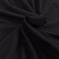 vidaXL Bankhoes stretch polyester jersey zwart