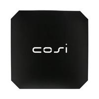 Cosi Fires Cover top to place above glass set l metal black
