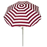 Summertime Parasol 180 Rood/wit