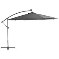 VidaXL Zweefparasol met aluminium paal 350 cm antraciet