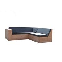 Lounge Set 2 Douglasie - inkl. Kissen - Wood4you