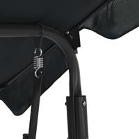 vidaXL Tuinschommelstoel 170x110x153 cm antraciet