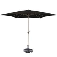Kopu ® vierkante parasol Altea 230x230 cm - Black