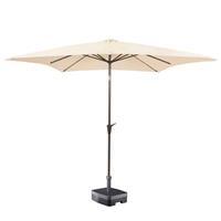 Kopu® vierkante parasol Altea 230x230 cm - Natural