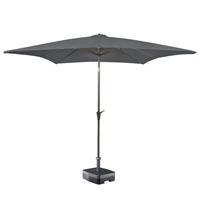 Kopu® vierkante parasol Altea 230x230 cm - Grey