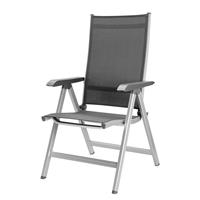Kettler - Kettler Basicplus zilver antraciet verstelbare fauteuil