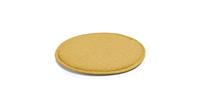 Kave Home Stick Cushion - Rond zitkussen (anti-slip) - Mosterd geel