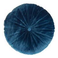 KAAT sierkussen Mandarin - blauw - 40x40 cm