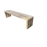 Wood4you - Gartenbank Amsterdam - 120 cm - ,gartenbänke,gartenbank holz,holz bank,holzbank garten,Parkbank,Terrassenbank Baunk auf Veranda