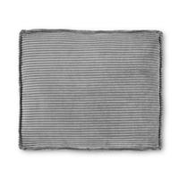 kavehome Kave Home - Blok Kissen breiter Cord grau 50 x 60 cm - Grau