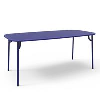 Petite Friture Week-end Eettafel Rechthoek - Medium/Blue