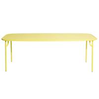 Petite Friture Week-end Eettafel Rechthoek - Large/Yellow