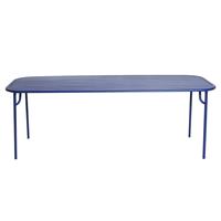 Petite Friture Week-end Eettafel Rechthoek - Large/Blue