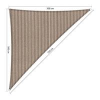 Shadow Comfort driehoek 90Â° 5x5x7,1 Post Modern Mauve