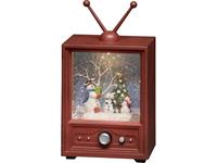 Konstsmide 4373-000 #####Fernseher mit 3 SchneemÃnnern Warm-wit LED Bont