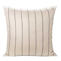 fermliving Ferm Living Calm Kussen Large Camel/Zwart